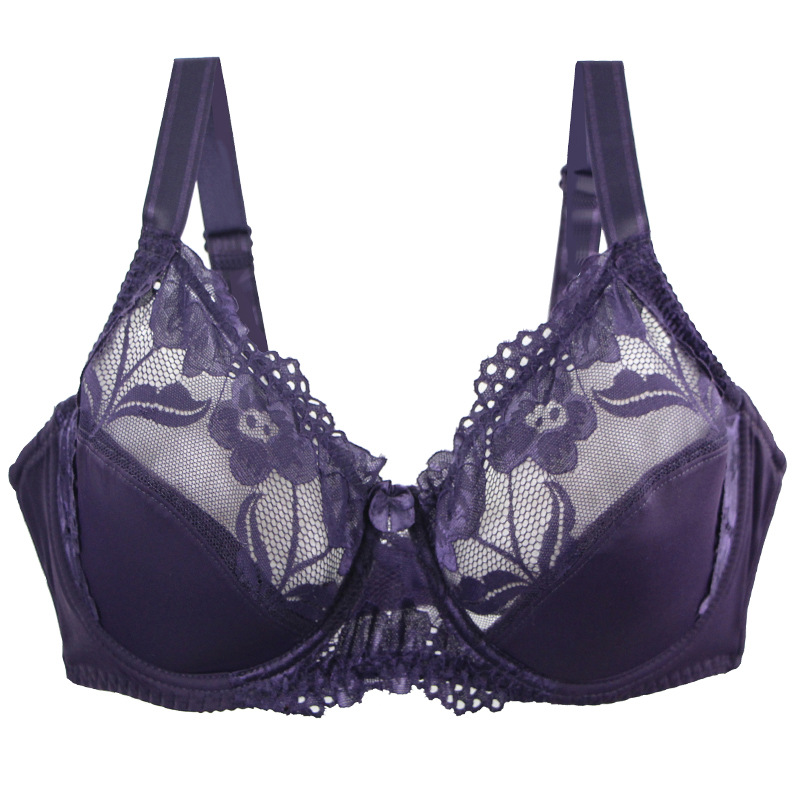 Full Coverage Bra - Minimizer Plus Size Underwire Bra 80D-105F