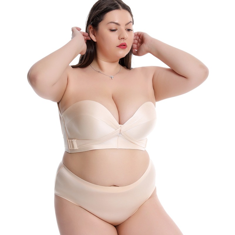 Curvy Plus Size F Cup Straples - Minimizer Bra Women ulasan dan harga