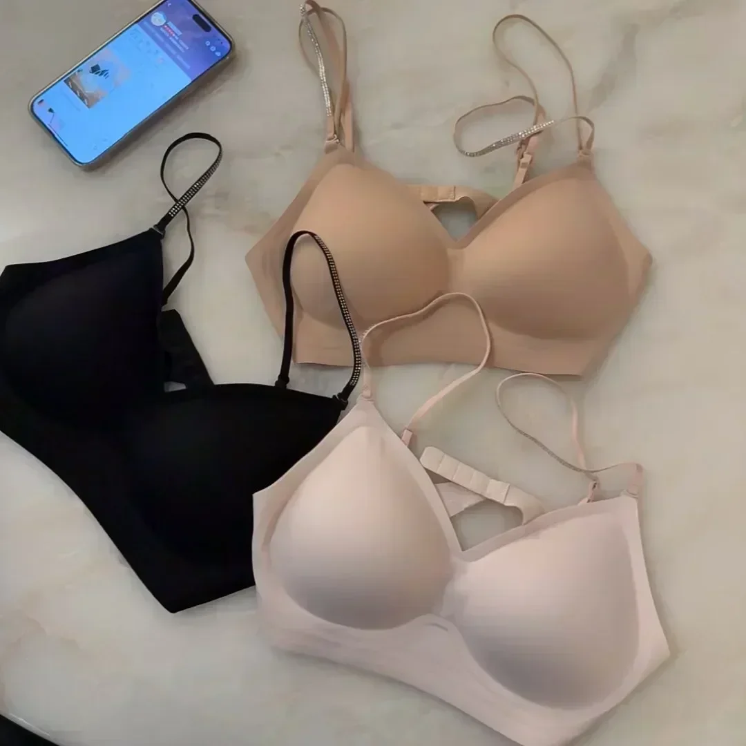 Women's Seamless Milk Skin Dia - Cotton Bra Everyday ulasan dan harga