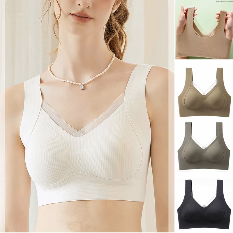 1pcs Women's Bra Breathable Ga - Wirefree Bra Comfort ulasan dan harga