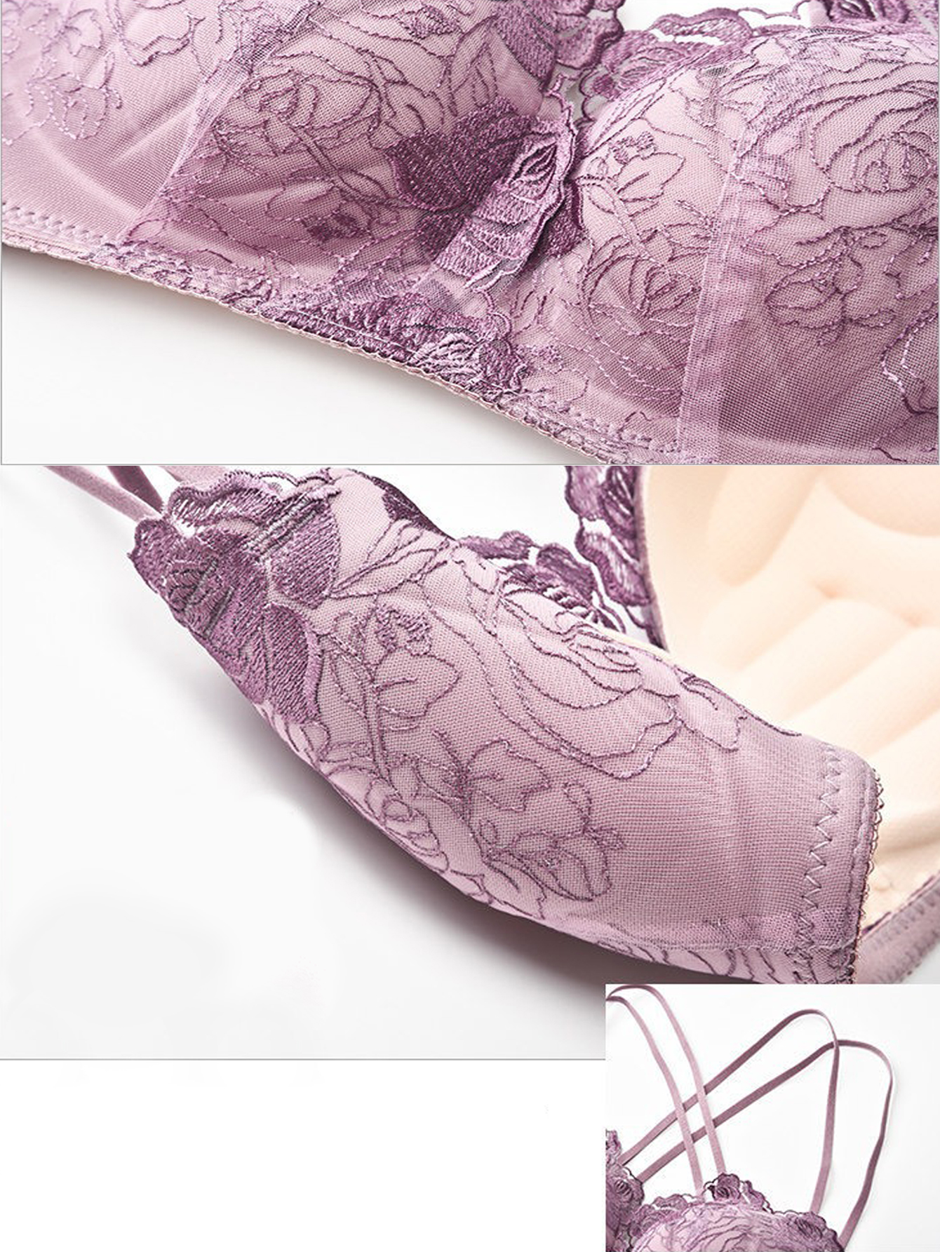 Women's Lace Push Up Bra Multi - Convertible Bra Multiway ulasan dan harga