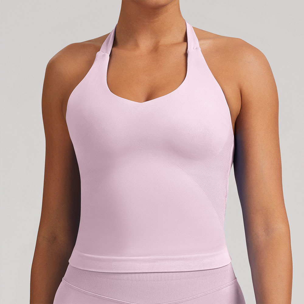 Women's Yoga Vest Seamless Top - T Shirt Bra Seamless ulasan dan harga