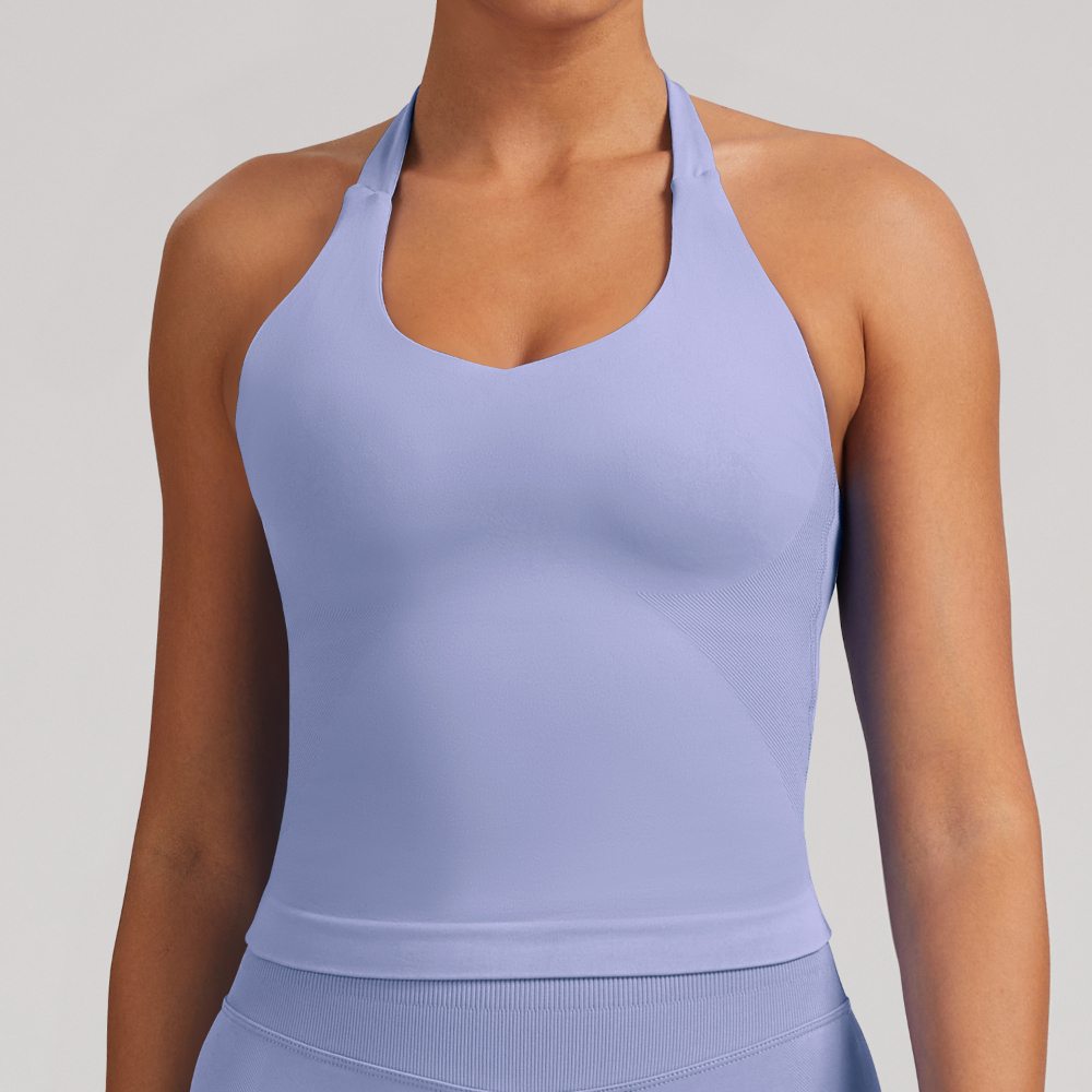 Women's Yoga Vest Seamless Top - T Shirt Bra Seamless ulasan dan harga