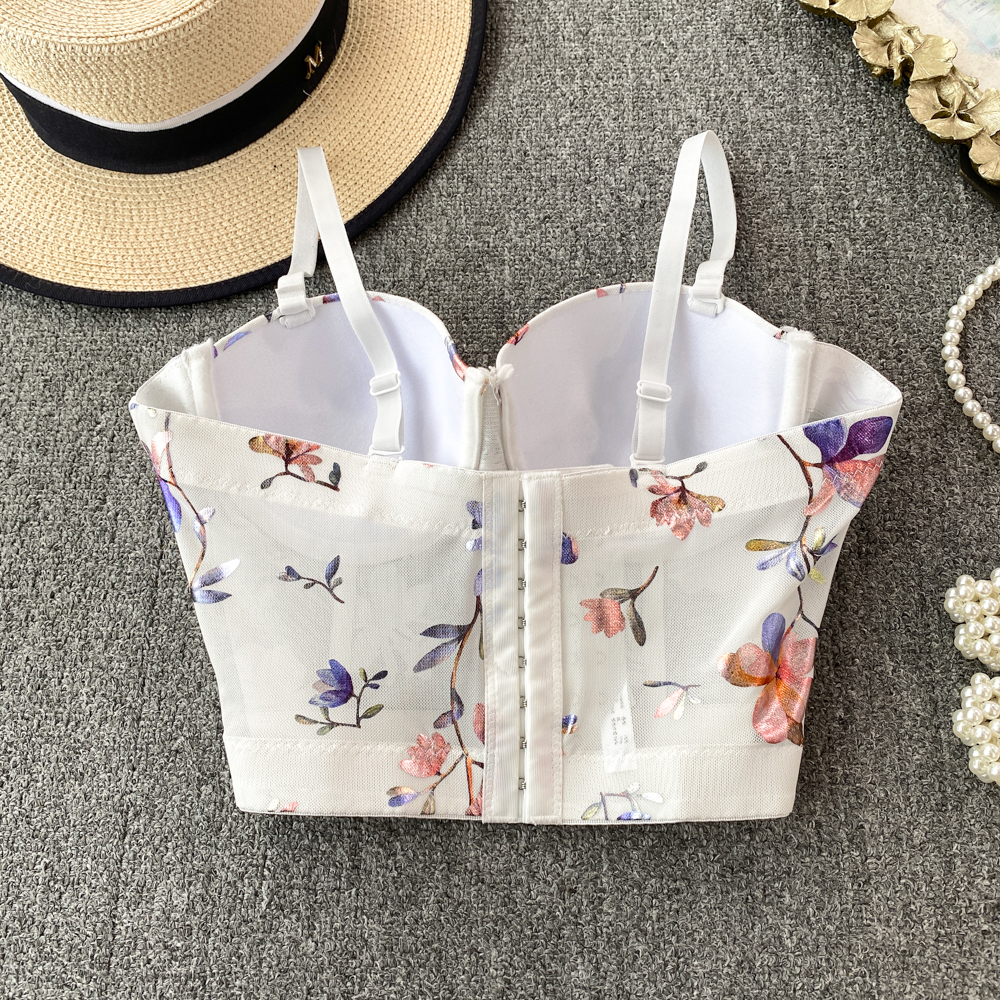 Women Sexy Floral printed Cors - Cotton Bra Everyday ulasan dan harga