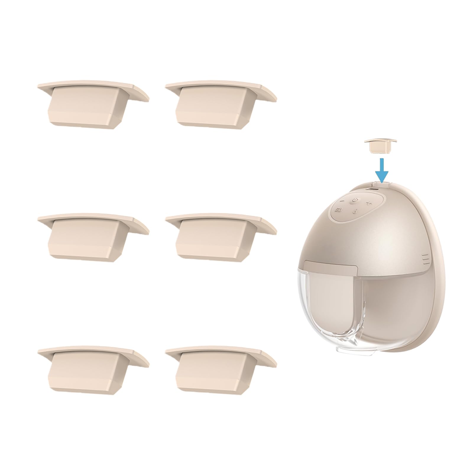 6pcs Replacement Spout Cap for - Nursing Bra Clip ulasan dan harga