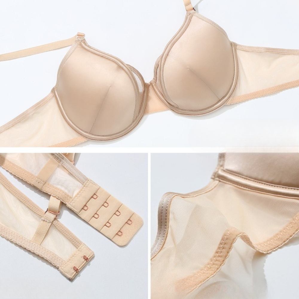 Front Closure Satin 3D Cup Bra - Convertible Bra Multiway ulasan dan harga
