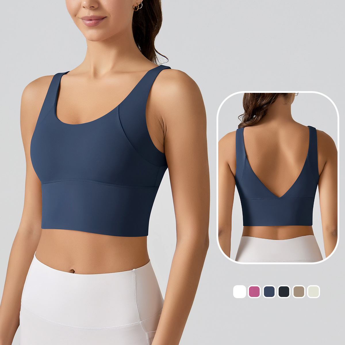 1PC New Yoga Tank Top Summer S - Plunge Bra Push Up ulasan dan harga