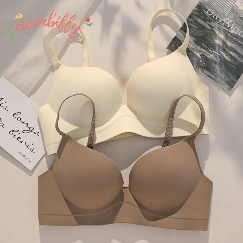 Women Gathered Seamless Linger - Wirefree Bra Comfort ulasan dan harga