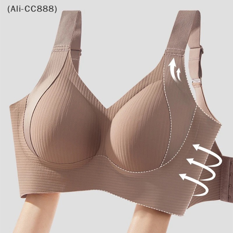 Anti-Sagging Nylon Full Cup De - Underwire Bra Padded ulasan dan harga