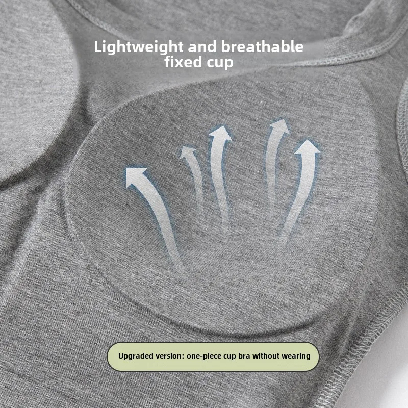 Women's Breathable Workout Ves - T Shirt Bra Seamless ulasan dan harga
