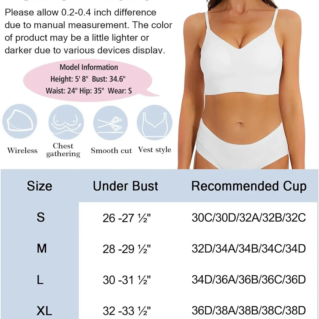Top RatedSeamlLow Back Bra Sup - Convertible Bra Multiway ulasan dan harga